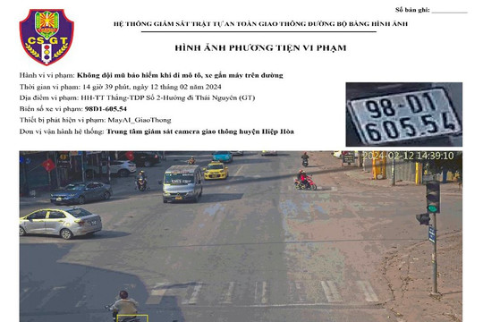 Người phụ nữ ở Bắc Giang 1 tháng phạm luật 26 lần