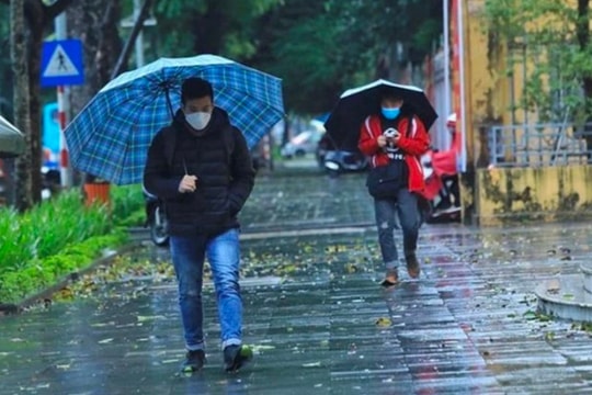 Thời tiết ngày 21/3: Bắc Bộ đêm và sáng trời rét