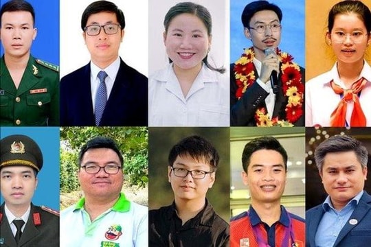 Công bố 10 gương mặt trẻ Việt Nam tiêu biểu năm 2023