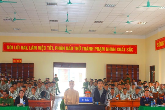 Xét xử lưu động 2 phạm nhân trốn khỏi trại giam