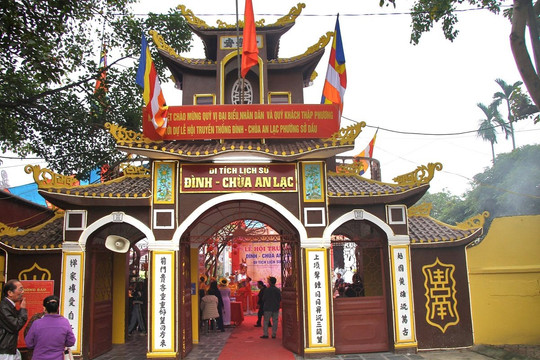 Hải Phòng: Khai hội truyền thống đình, chùa An Lạc