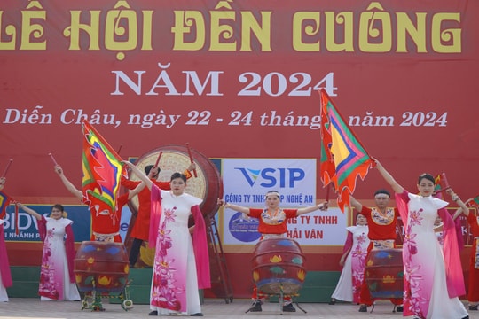 Khai mạc Lễ hội đền Cuông