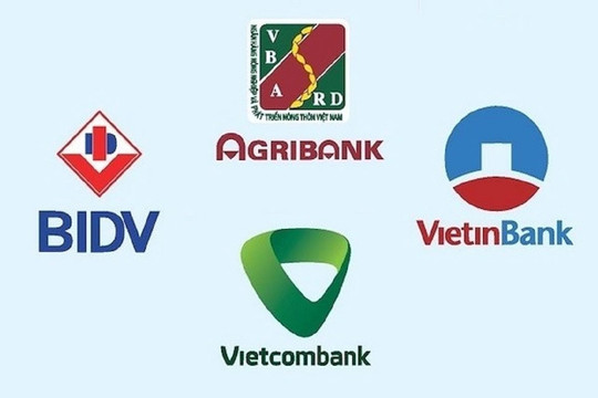 Biểu lãi suất của Big 4 giảm xuống dưới 5%/năm