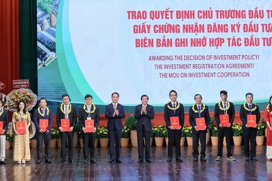 Vĩnh Long công bố quy hoạch và xúc tiến đầu tư nông nghiệp, thương mại, du lịch