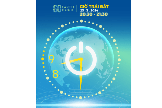 Cùng tắt đèn hưởng ứng Giờ Trái đất 2024