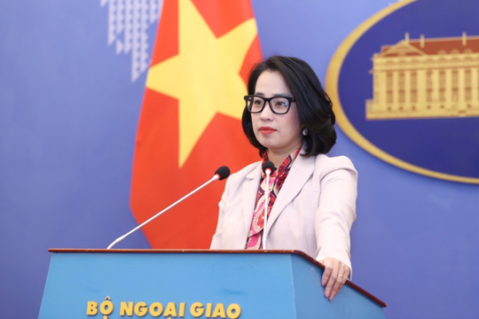 Việt Nam kiên quyết phản đối và bác bỏ tất cả các yêu sách về Biển Đông