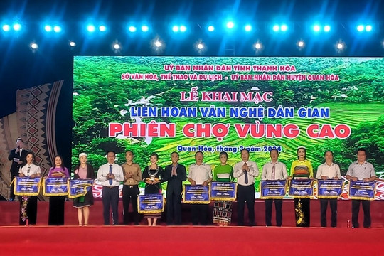 Tưng bừng Liên hoan Văn nghệ dân gian - Phiên chợ vùng cao năm 2024
