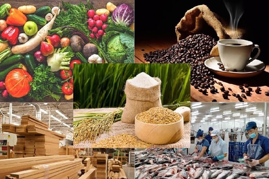 Những con số kỷ lục về xuất khẩu của nhóm ngành nông lâm thủy sản trong đầu năm 2024