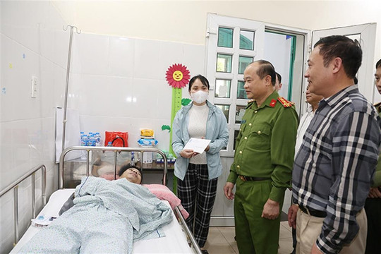 Trung tá Công an bị thanh niên 21 tuổi tông nhập viện khi làm nhiệm vụ