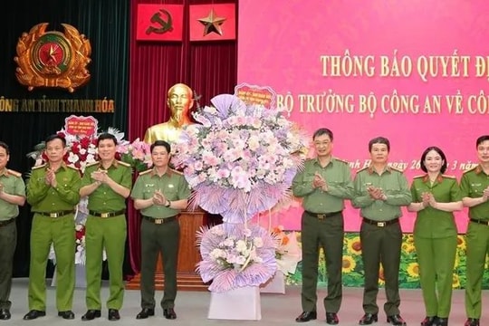 Đại tá Nguyễn Hữu Mạnh giữ chức Giám đốc Công an tỉnh Nam Định