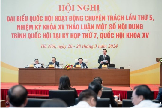 Khai mạc hội nghị đại biểu Quốc hội chuyên trách