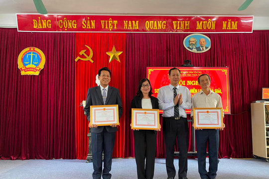 TAND tỉnh TT-Huế sơ kết 3 năm thực hiện Luật Hòa giải, đối thoại tại Tòa án