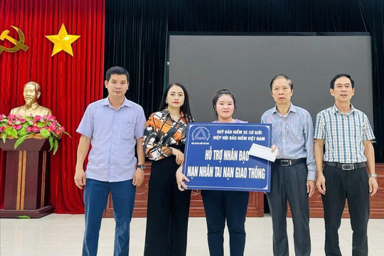 Hỗ trợ nhân đạo cho gia đình nạn nhân tai nạn giao thông