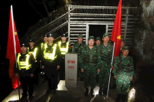 Tuần tra liên hợp, thực thi pháp luật trên biên giới Việt-Trung