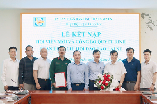 Hiệp hội Vận tải ô tô tỉnh Thái Nguyên thành lập Chi hội Đào tạo lái xe