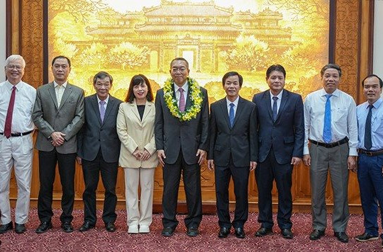 Trao tặng danh hiệu 'Công dân danh dự tỉnh TT-Huế ' cho ông Hattori Tadashi