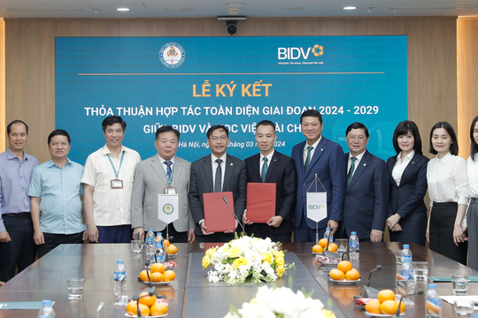 BIDV và Học viện Tài chính tăng cường hợp tác