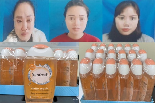 Bắt 3 phụ nữ sản xuất, buôn bán hàng giả