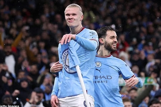Bước lùi của Haaland là "hố đen" của Man City?