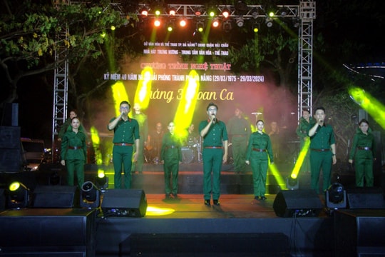 Đặc sắc chương trình nghệ thuật “Tháng 3 hoan ca” kỷ niệm ngày giải phóng Đà Nẵng