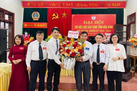 Chi hội Luật gia TAND tỉnh Hòa Bình tổ chức Đại hội nhiệm kỳ 2024 – 2029
