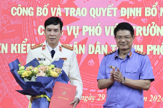 Bổ nhiệm Phó Viện trưởng VKSND TP. Hải Phòng