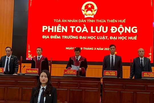 Xét xử lưu động vụ án ma túy