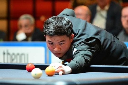 Bao Phương Vinh toàn thắng, vào vòng 1/8 billiard châu Á