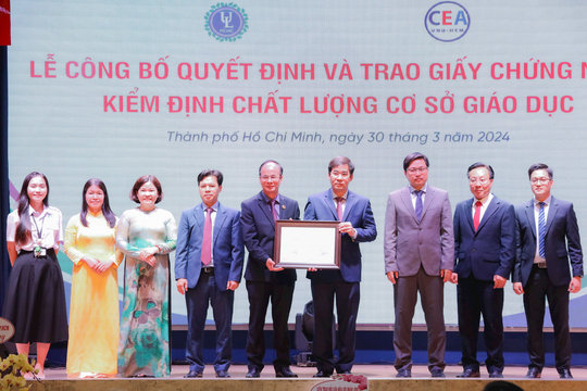 Trường Đại học Luật TP. HCM đạt kiểm định chất lượng giáo dục cấp cơ sở