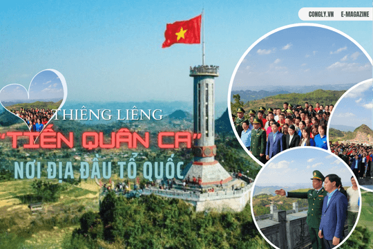 Thiêng liêng 'Tiến quân ca' nơi địa đầu Tổ quốc