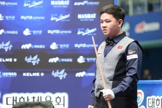 Bao Phương Vinh dừng chân tại bán kết billiard châu Á