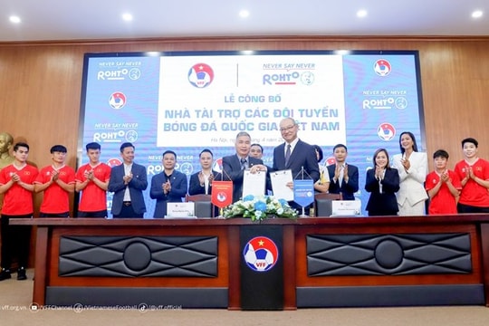 Liên đoàn bóng đá Việt Nam công bố Nhà tài trợ các đội tuyển Quốc gia