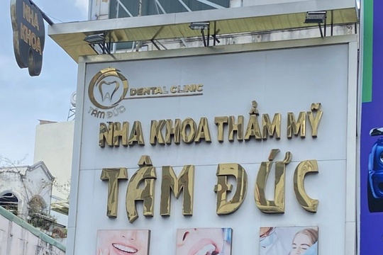 Bị đình chỉ, Nha khoa thẩm mỹ Tâm Đức vẫn hoạt động