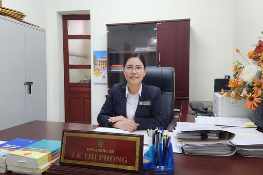 Nữ Thẩm phán tận tâm với công việc