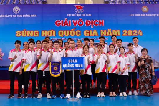 Hơn 200 VĐV tham gia Giải vô địch súng hơi Quốc gia