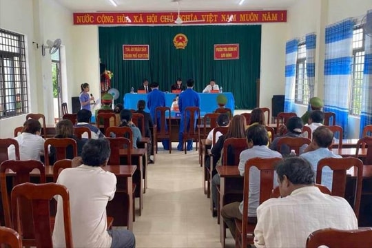Xét xử lưu động vụ tàng trữ trái phép chất ma túy