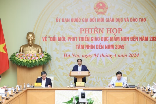 Ủy ban Quốc gia đổi mới giáo dục và đào tạo họp về đổi mới phát triển giáo dục mầm non