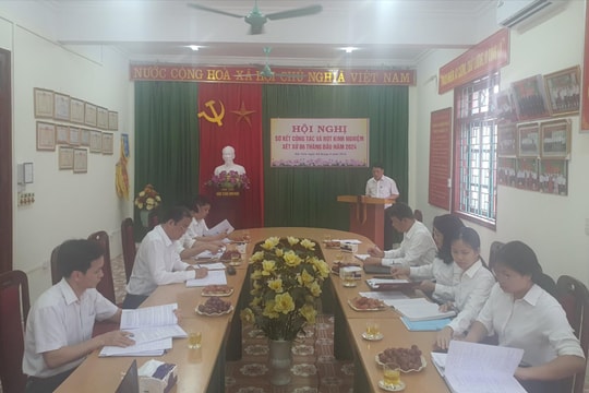 TAND huyện Bắc Sơn tổ chức đánh giá và rút kinh nghiệm trong công tác