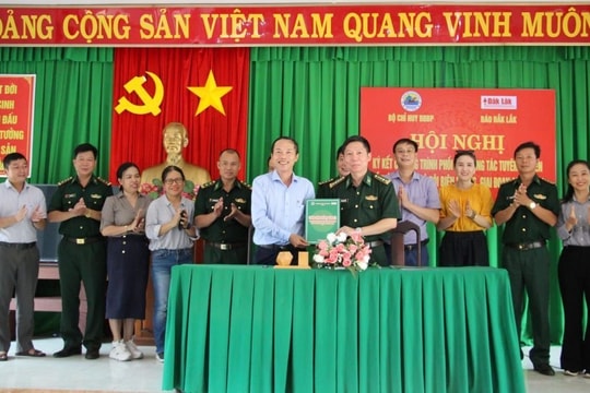 Đắk Lắk: Phối hợp tuyên truyền về biên giới và Bộ đội Biên phòng