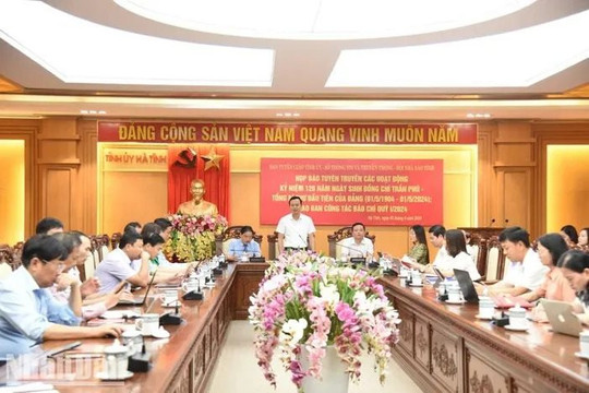 Hà Tĩnh: Đẩy mạnh tuyên truyền các hoạt động kỷ niệm 120 năm ngày sinh đồng chí Trần Phú