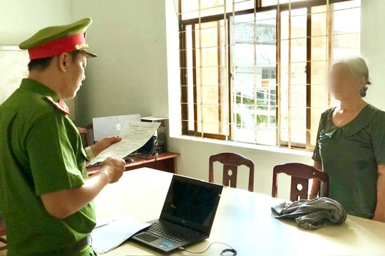 Bắt nữ chủ hụi bị tố lừa đảo chiếm đoạt hơn 10 tỷ đồng