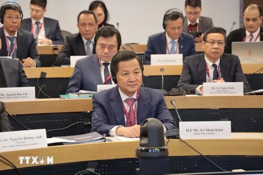 Phó Thủ tướng Lê Minh Khái gặp gỡ giới chức, một số doanh nghiệp lớn của Hoa Kỳ