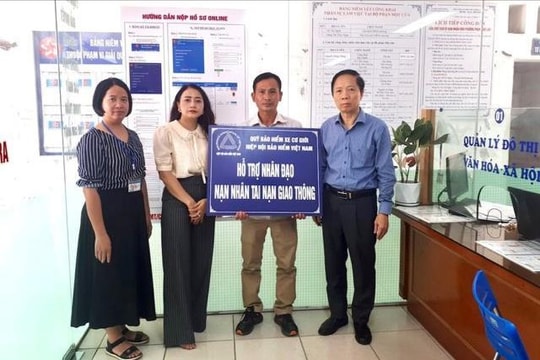 Hỗ trợ nhân đạo góp phần chia sẻ nỗi đau vì tai nạn giao thông