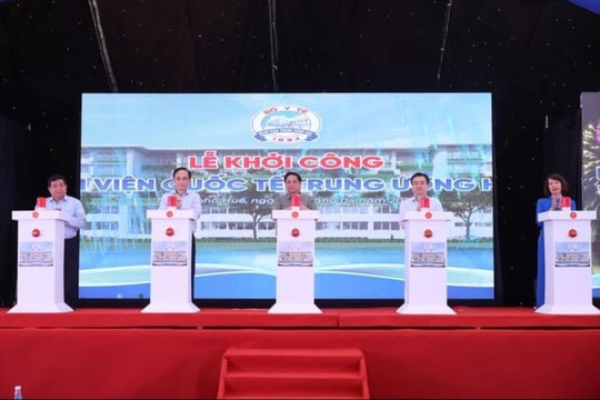 Thủ tướng dự Lễ khởi công Bệnh viện Quốc tế Trung ương Huế 2