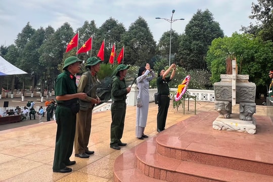 Tưởng niệm và tri ân: Lễ cầu siêu và lễ tế anh linh các liệt sĩ Sư đoàn 307 - mặt trận 579