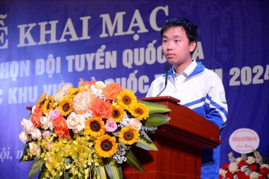 Kết quả thi chọn đội tuyển Olympic quốc tế năm học 2023-2024