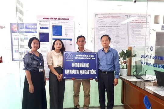 Hỗ trợ nhân đạo góp phần chia sẻ nỗi đau vì tai nạn giao thông