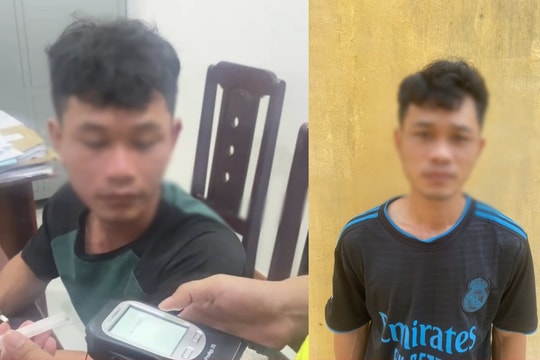 Nam thanh niên tấn công CSGT khi bị kiểm tra nồng độ cồn