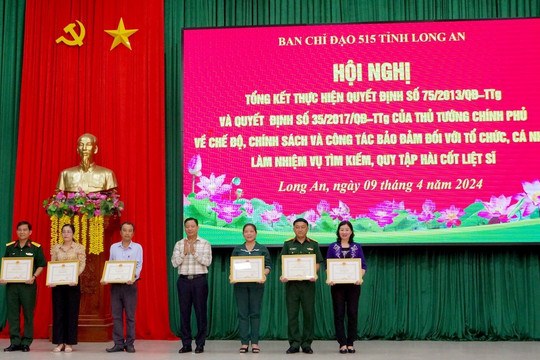 Long An: Hỗ trợ hơn 80 tỷ đồng tìm kiếm, quy tập hài cốt liệt sĩ