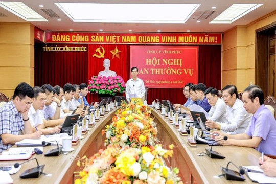 Vĩnh Phúc: Phân công Trưởng Ban Tuyên giáo làm Ủy viên Thường trực BTV Tỉnh ủy